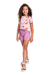 Shorts Infantil em Moletinho Bee Loop - 4 ao 8 - comprar online