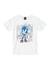 Camiseta Infantil de Manga Curta Sonic Brandili