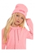 Gorro em Ribana Infantil Quimby Rosa