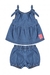 Conjunto Jeans Infantil Feminino Quimby - comprar online