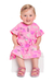 Vestido de Verão Estampado Infantil Quimby- 1 ao 3 na internet