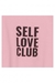 Blusão em Moletom "Self Love Club" We Love Gloss Rosa Neon na internet