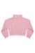 Jaqueta Cropped em Moletom We Love Gloss 12/18 Rosa - comprar online