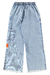 Calça Jeans Infantil Wide Leg - We Love Gloss 10/16 na internet