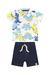 Conjunto de Verão Polo + Bermuda Infantil Quimby- P ao G