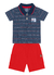 Conjunto Infantil Polo + Bermuda Brandili Mundi - 1 ao 3