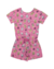 Macaquinho Feminino Infantil Verão Bee Loop Rosa 10/14 - comprar online