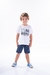 Camiseta Infantil Masculina "Big Waves" Pulla Bulla