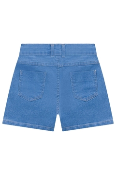 Shorts Jeans Com Elastano Cintura Alta Vic&Vicky - comprar online