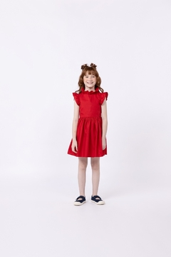 Vestido Infantil Em Tricoline Beabá