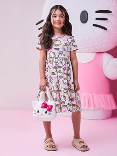 Vestido Bege da Hello Kitty Colors Momi