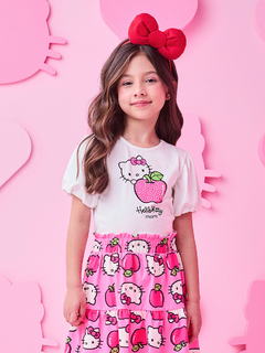 Conjunto da Hello Kitty Fruit Print Momi na internet