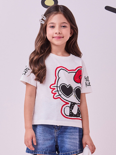 Blusa da Hello Kitty com Strass Momi - comprar online