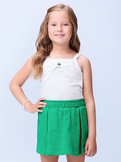 Conjunto Verde Shorts Saia e Regata Momi - comprar online