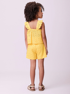 Conjunto Amarelo de Laise com Laço Momi - comprar online