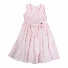 Vestido Rosa Bebê Laço Ombro Precoce - comprar online