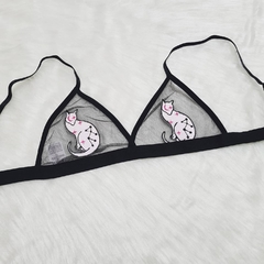 BRALETTE PATCH GATO