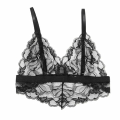 BRALETTE BUFFALO RENDA FLORAL - Dark B