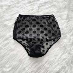 CALCINHA TULE HOT PANTS GLASGOW - Dark B