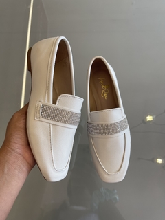 Mocassim Lany Branco.