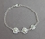 Pulseira 3 flores - RCPP10056 - loja online