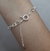 Pulseira corações prata - RCPP10065 - comprar online