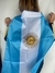 x12u Bandera Argentina XL: 60x90 cm - tienda online