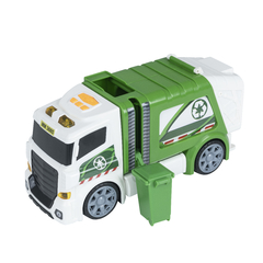Camión de basura Mighty Moverz c/luz y sonido Teamsterz 28cm. - comprar online