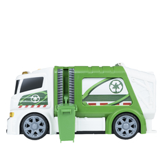 Camión de basura Mighty Moverz c/luz y sonido Teamsterz 28cm. - tienda online