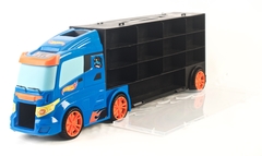 Camión Porta Vehículos Hot Wheels C/6 Autos 51cm 42034 - comprar online