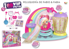 Coleccionable Vip Pets Fabio & Fabia Salon de Peluqueria