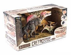 Set de Dinosaurios Cretaceous x4