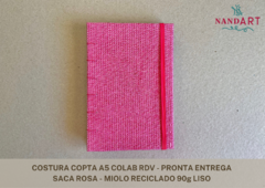 CADERNO COSTURA COPTA A5 - COLAB RDV - PRONTA ENTREGA na internet