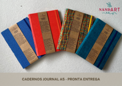 CADERNO JOURNAL A5 - PRONTA ENTREGA