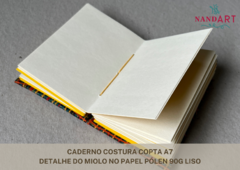 Imagem do CADERNO COSTURA COPTA A7 - PRONTA ENTREGA