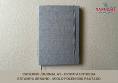 CADERNO JOURNAL A5 - PRONTA ENTREGA - Nandart