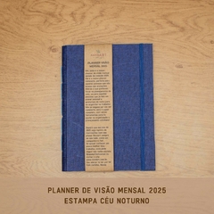 PLANNER VISÃO MENSAL 2025