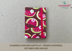 CADERNO COSTURA COPTA A7 - PRONTA ENTREGA - comprar online