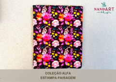 CADERNO MOLESKINE A5 - 110 FOLHAS - COLEÇÃO ALFA - Nandart