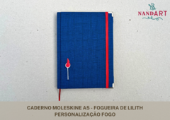 CADERNO MOLESKINE A5 - FOGUEIRA DE LILITH - comprar online