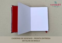 CADERNO DE DESENHO - PRONTA ENTREGA - loja online