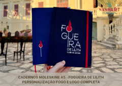 CADERNO MOLESKINE A5 - FOGUEIRA DE LILITH - loja online