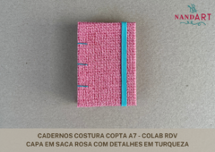 COSTURA COPTA A7 - COLAB RDV - PRONTA ENTREGA - Nandart