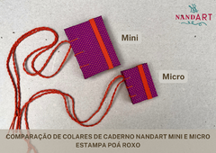 COLAR DE CADERNO MINI - Nandart