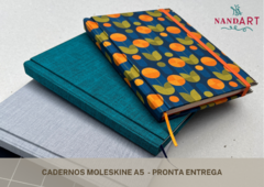 CADERNO MOLESKINE A5 - PRONTA ENTREGA