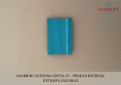 CADERNO COSTURA COPTA A7 - PRONTA ENTREGA