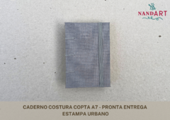 CADERNO COSTURA COPTA A7 - PRONTA ENTREGA