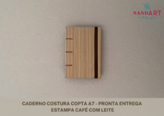 Imagem do CADERNO COSTURA COPTA A7 - PRONTA ENTREGA