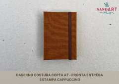 CADERNO COSTURA COPTA A7 - PRONTA ENTREGA