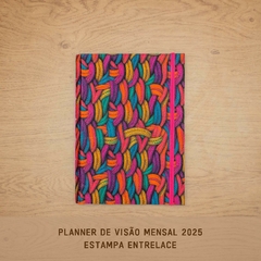 PLANNER VISÃO MENSAL 2025